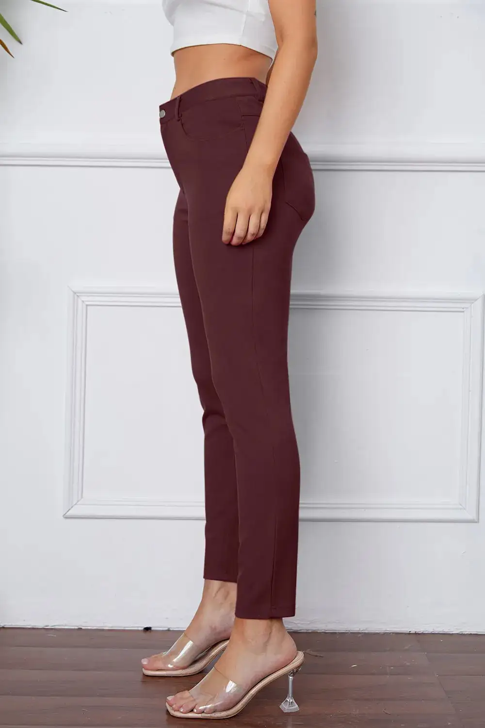 Pocketed Everyday Versatile Soft Pants