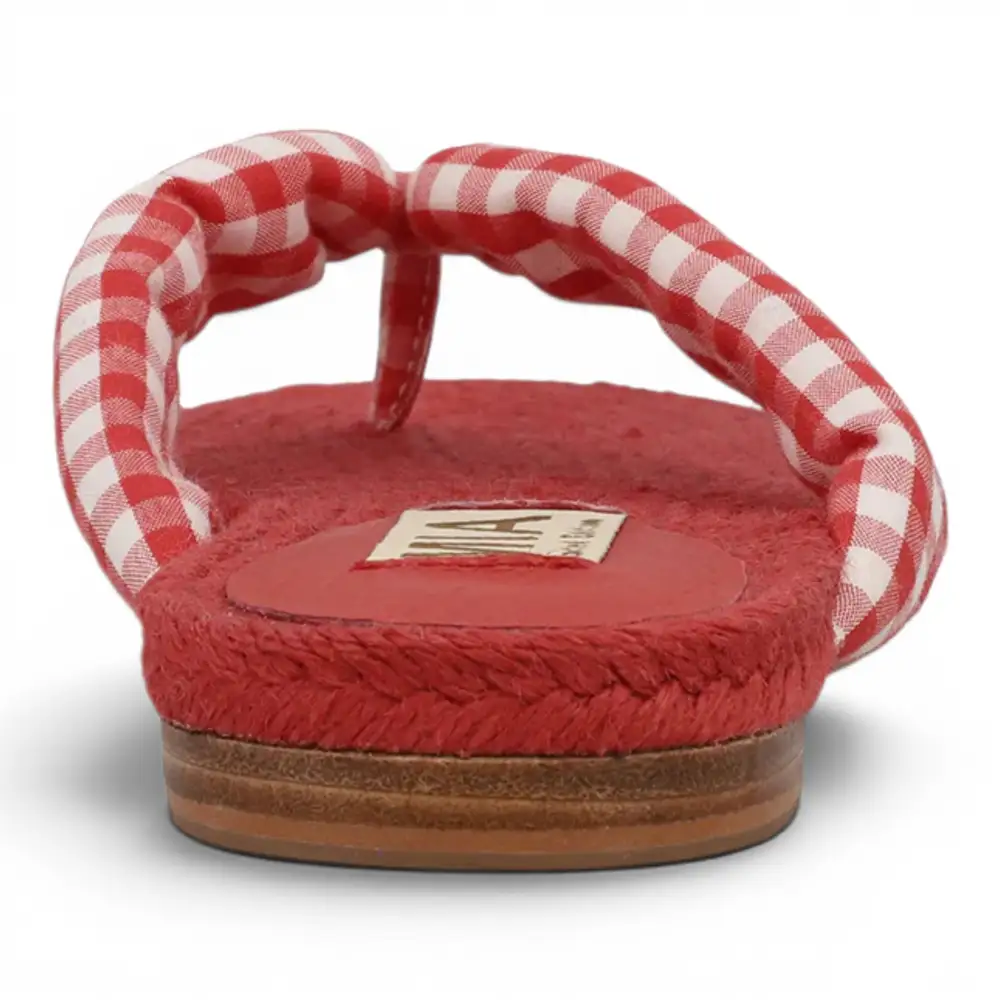 Aleena Gingham Breeze Thong Sandal
