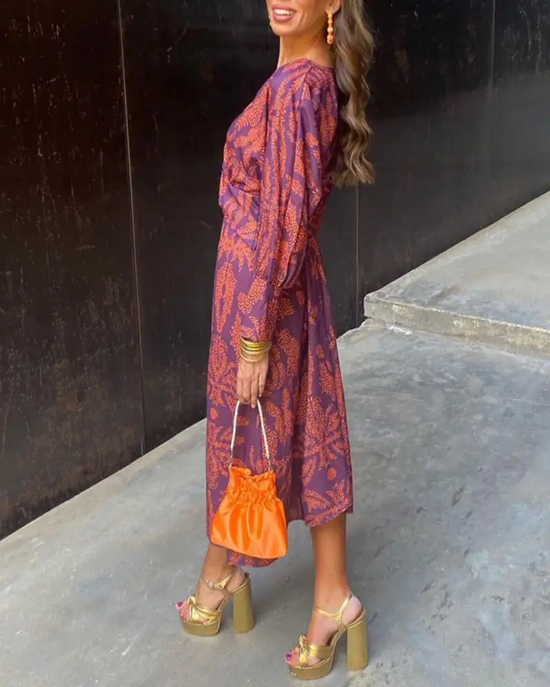 Line Maxi Dress