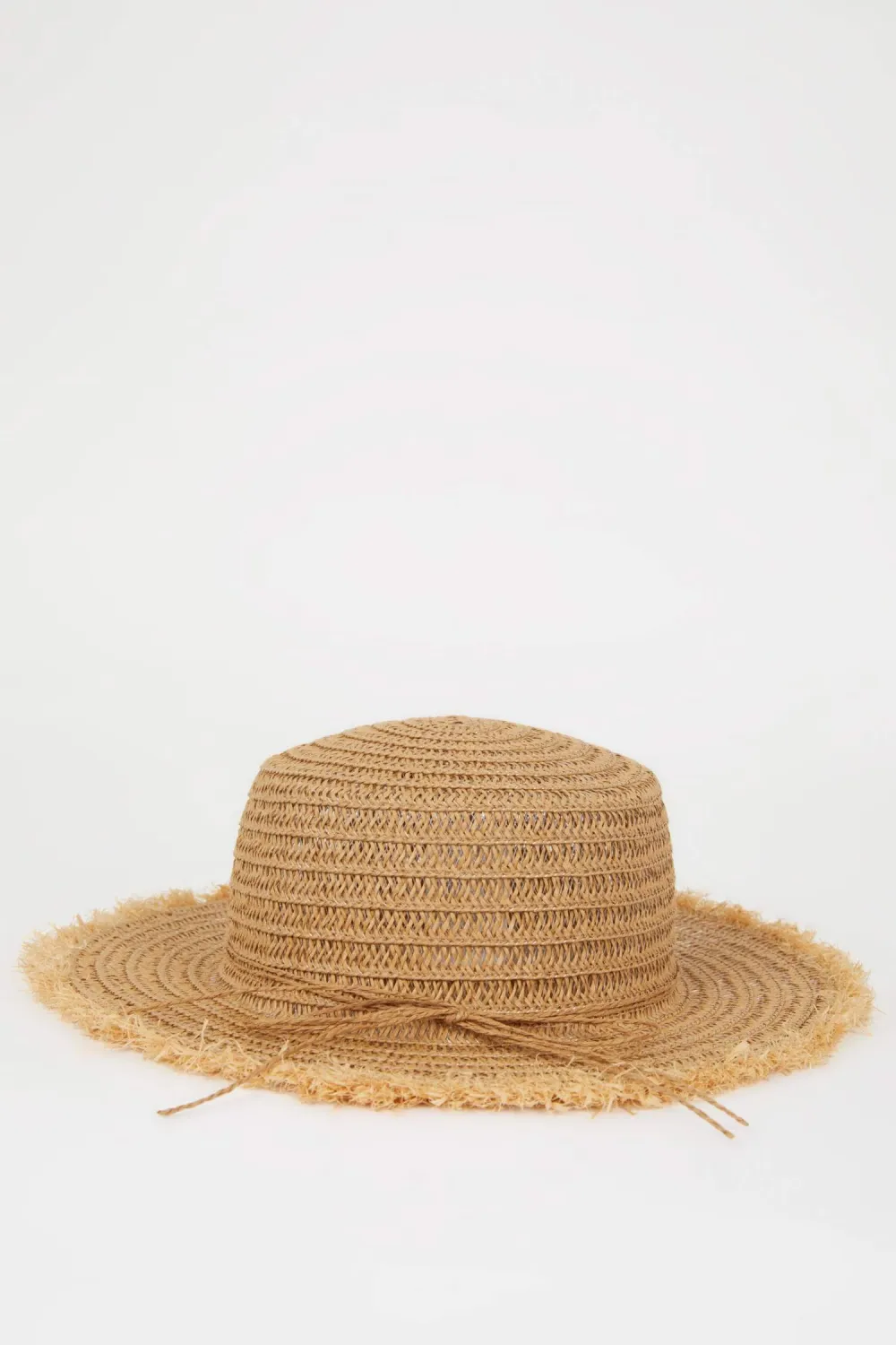 Seashell-Decorated Straw Hat