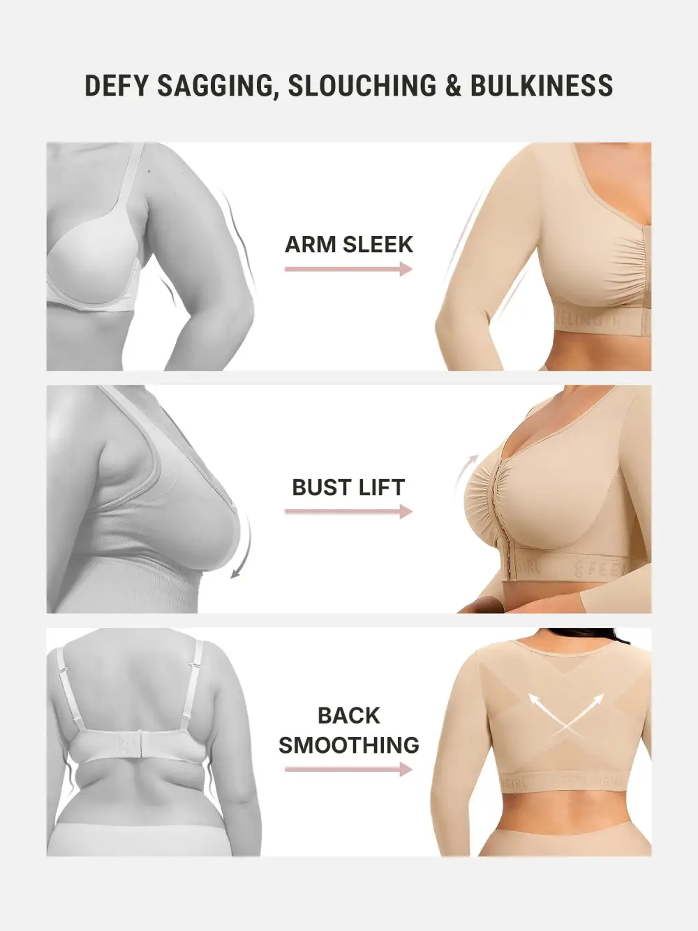 Arm Supportive Shaping Top