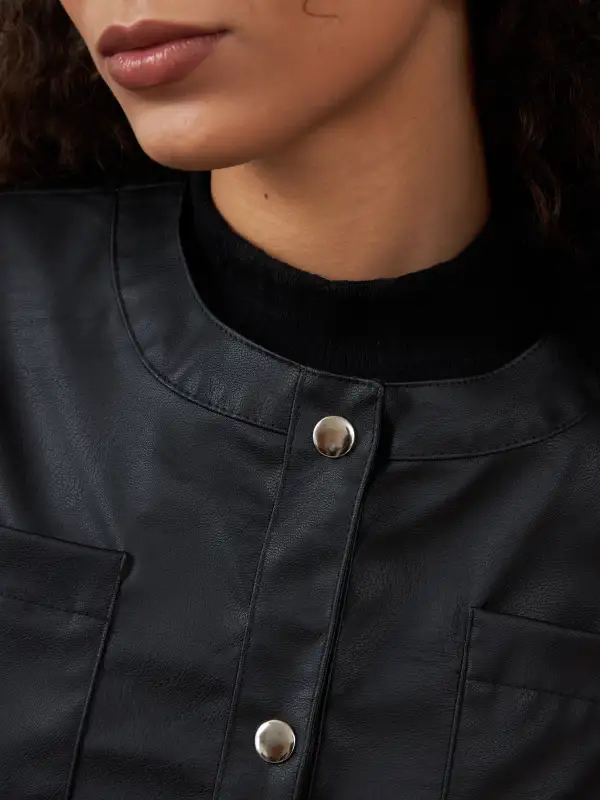 Everyday Layering  Leather Jacket