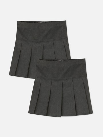 3-8yrs | 2pk Pleated School Skirts detail 2