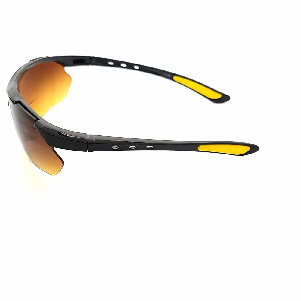 Bifocal Yellow-Tint Reading Glasses