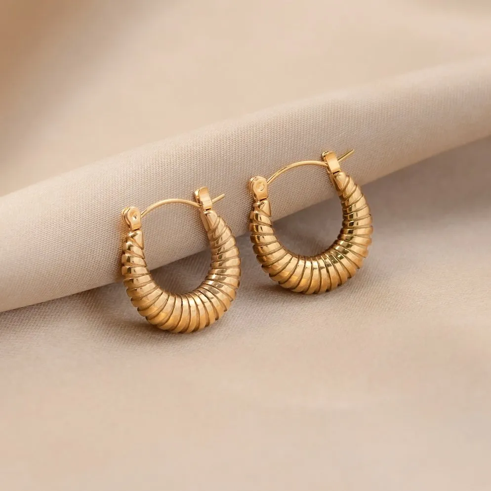 Minimal Edit Hoop Earrings
