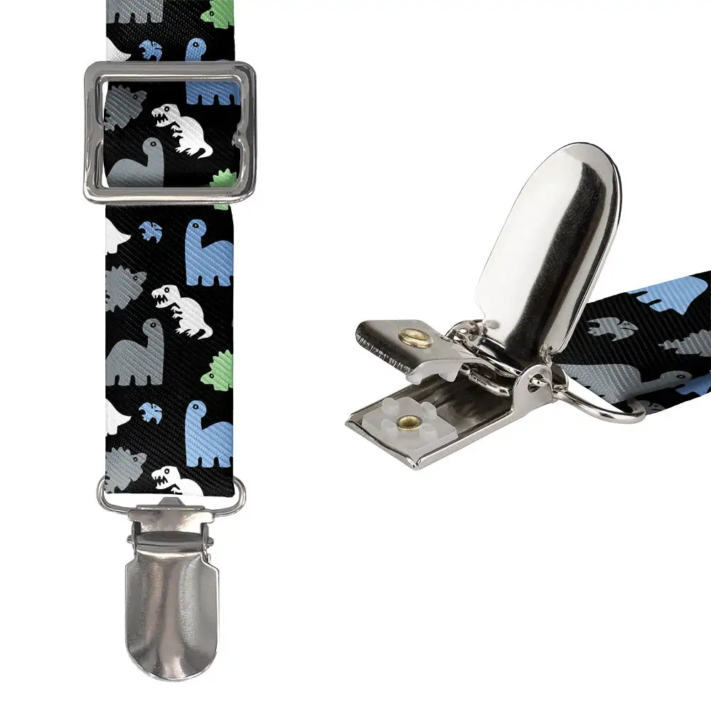 Dinosaur Theme Suspenders