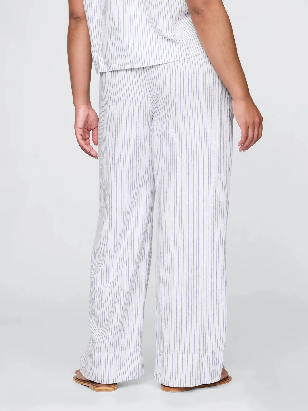 Loose Waist Mesh Trousers