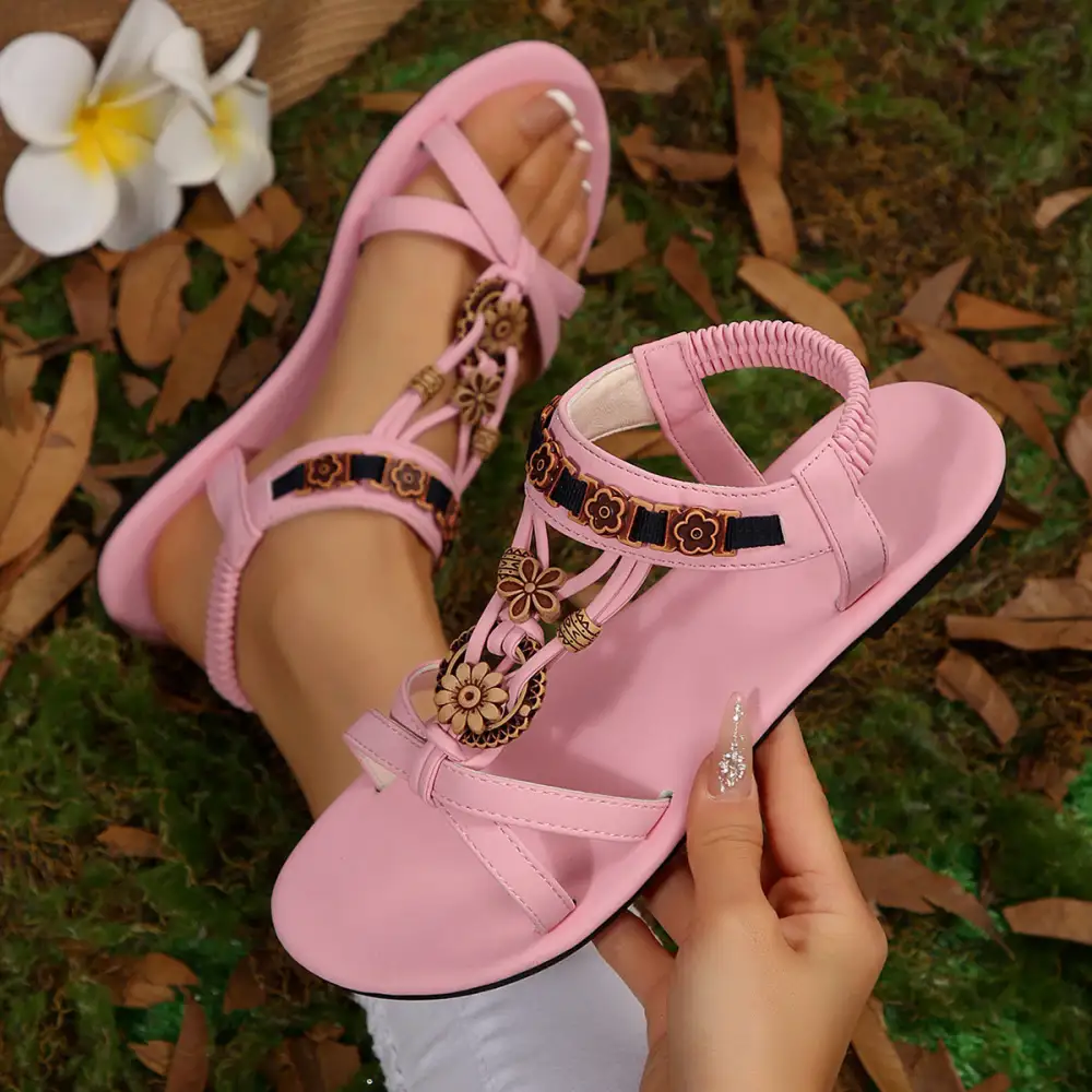 Breathable Upper Flat Sandals