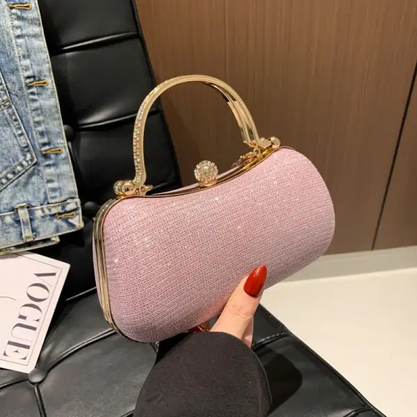 Structured Compact Clutch Bag