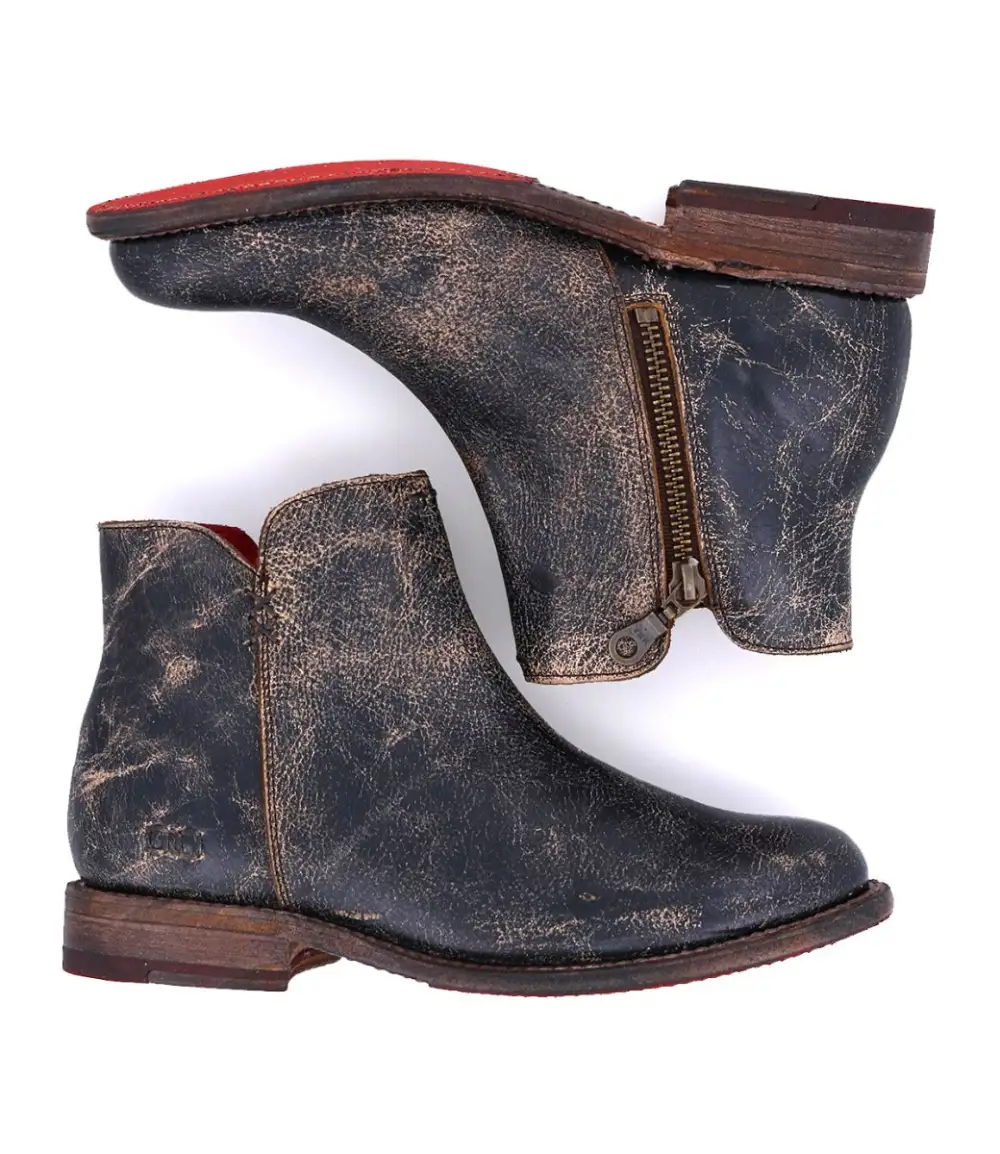 Side-Zip Streamlined Ankle Boots