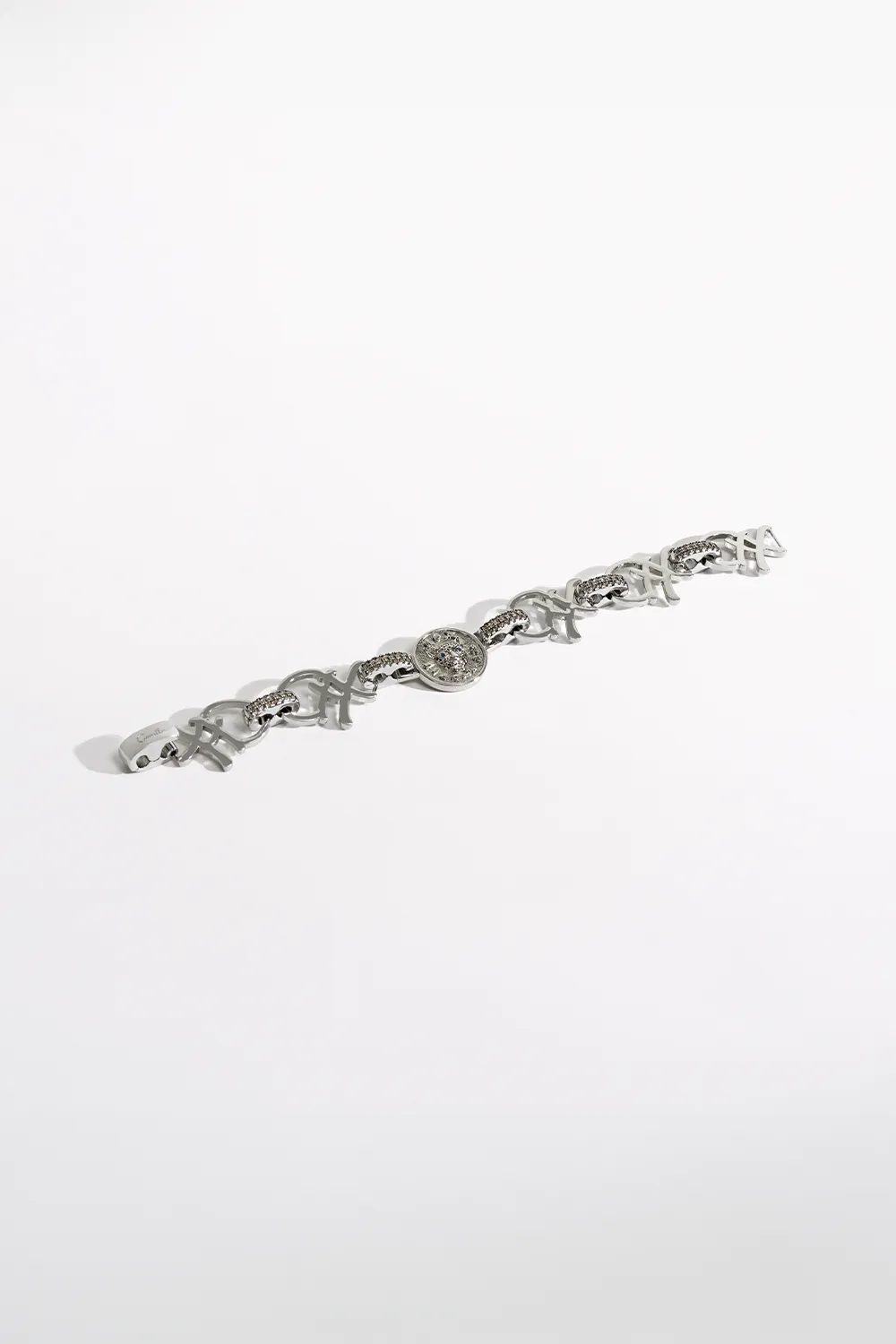 Layered Detail Coin Bracelet