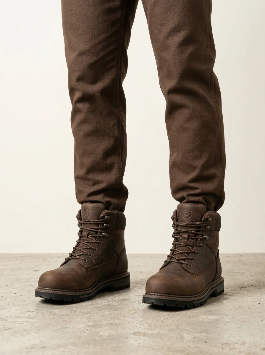 Unisex Construction Waterproof Work Boots