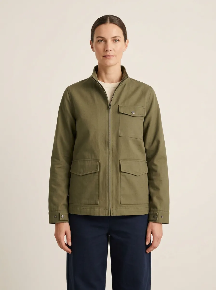 Women's Utility Zip-Front Jacket