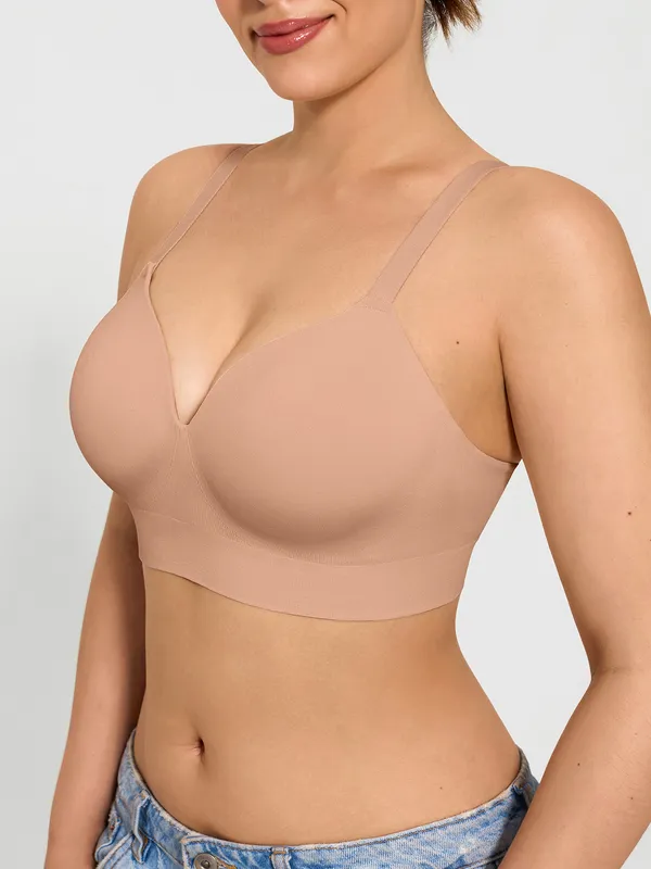 Seamless Wireless Shaping Lift Bra
