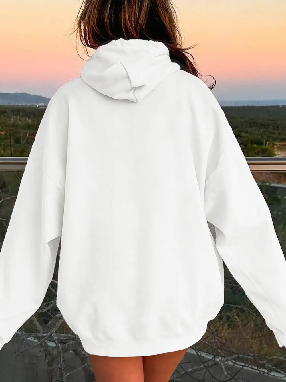 Refined Drawstring Pocketed Hoodie