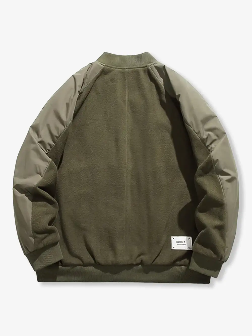 Men's Quilted Padded Bomber Jacket