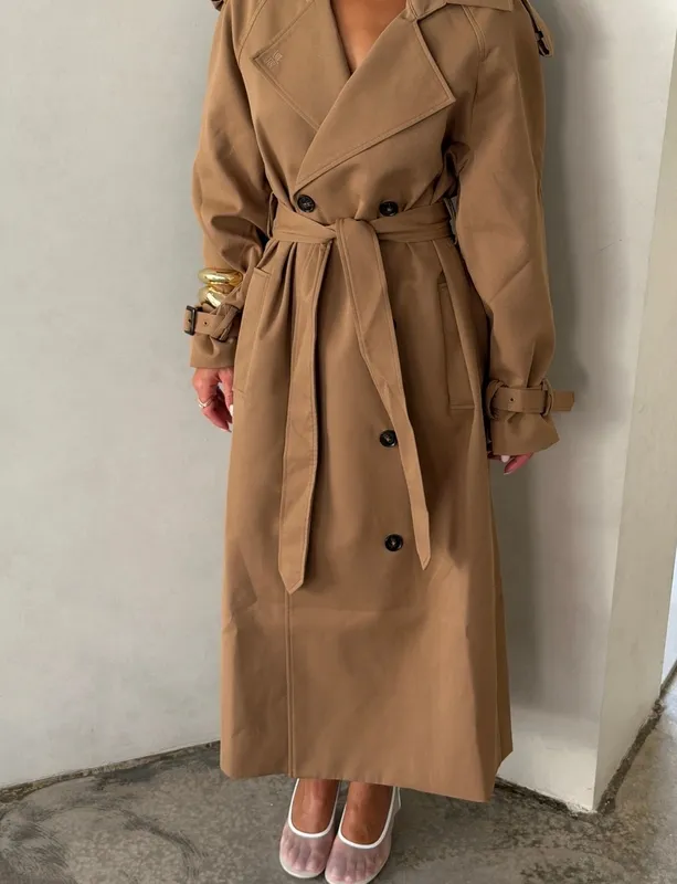 Tan Trench Coat