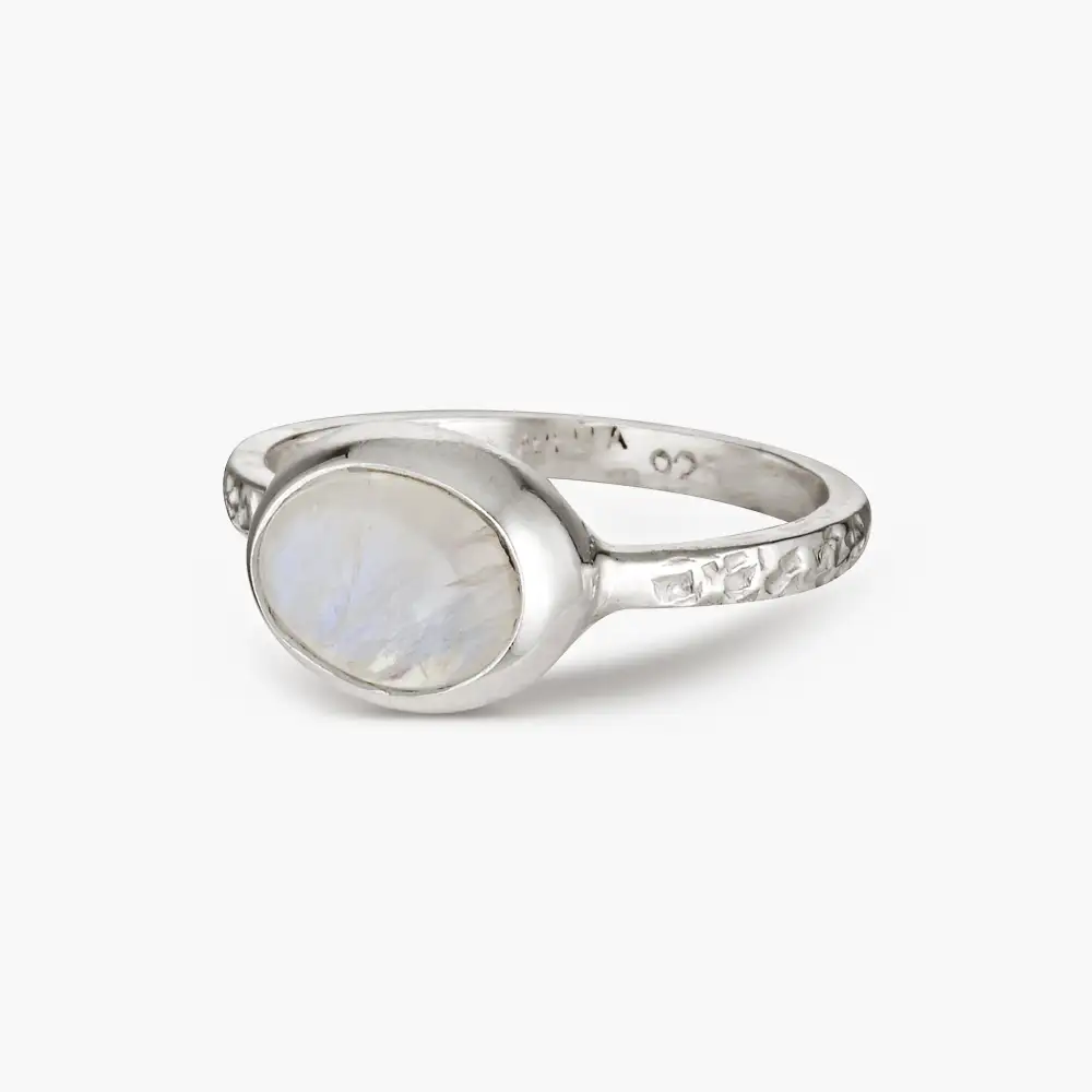 Tumbled Moonstone Ring