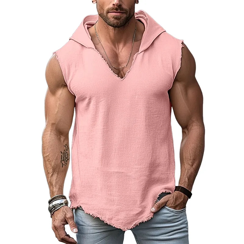 Easy Rib Linen Tank