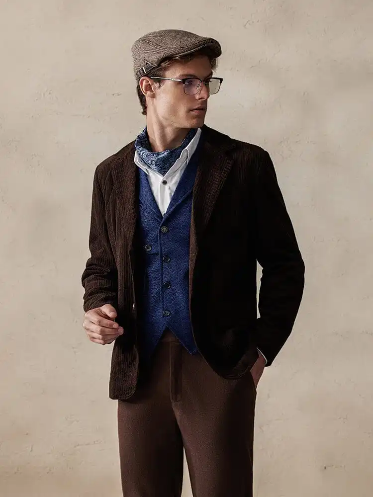 Corduroy Blazer Jacket