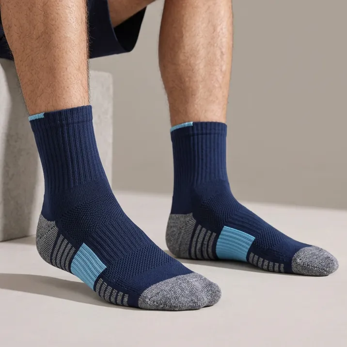 Men's Colorblock Performance Socks