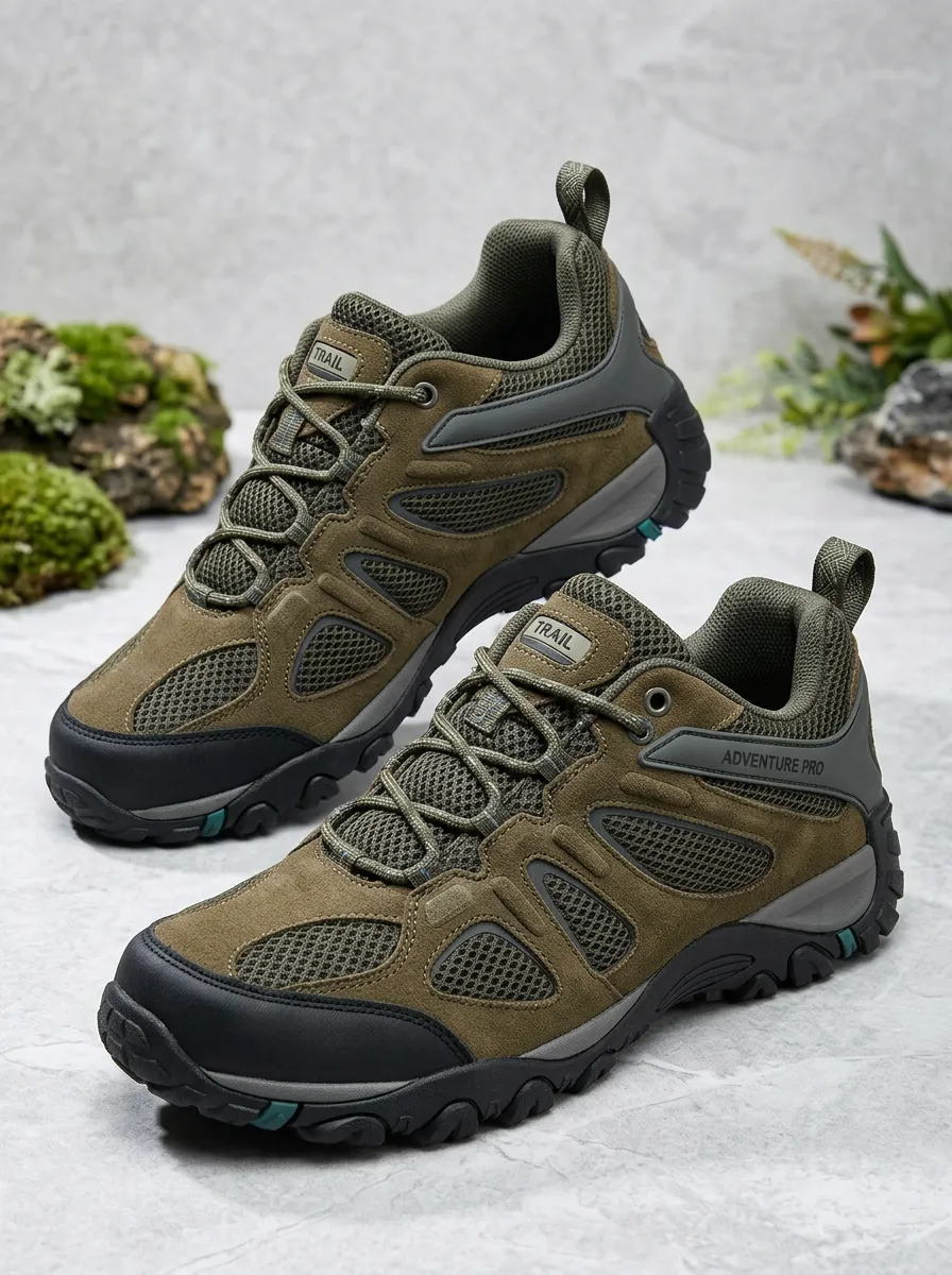 Men's Mesh Adventure Outdoor Work Shoes