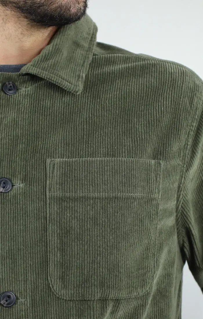 Stretch Corduroy Chore Coat