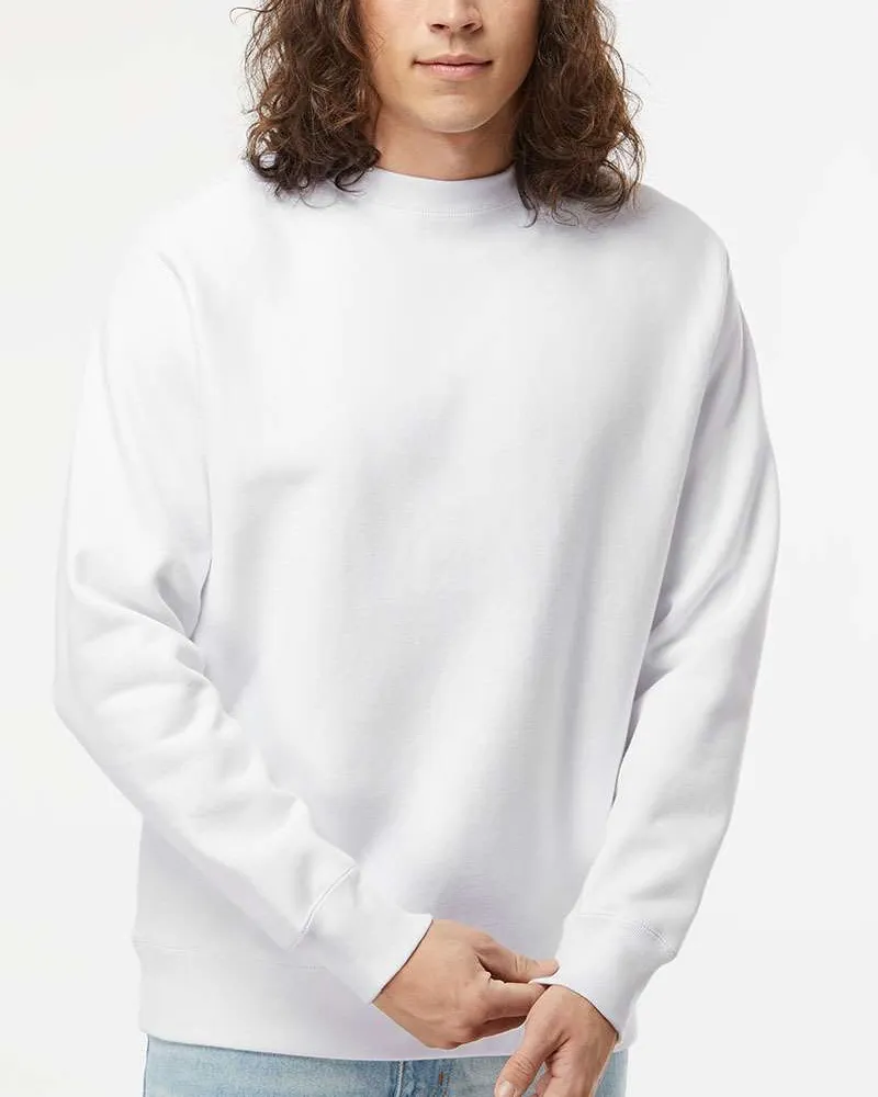 Heavyweight Cotton Cross Grain Crewneck Sweatshirt