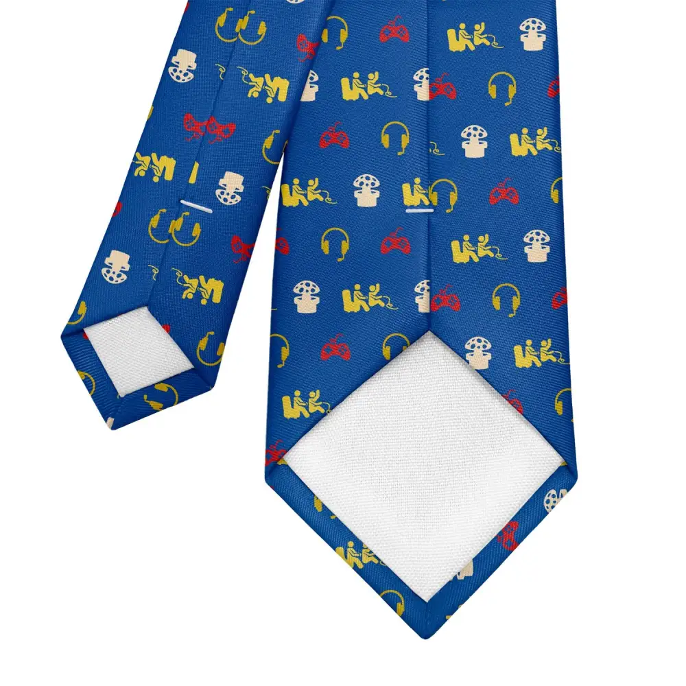 Refined Social Activity Texture Necktie