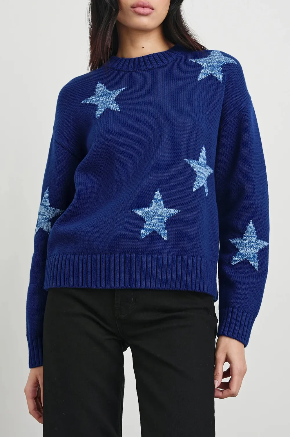 Cute Floral Embroidery Sweater