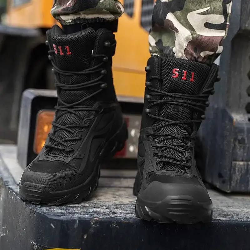 Men's Cushioned Work Utility Boots