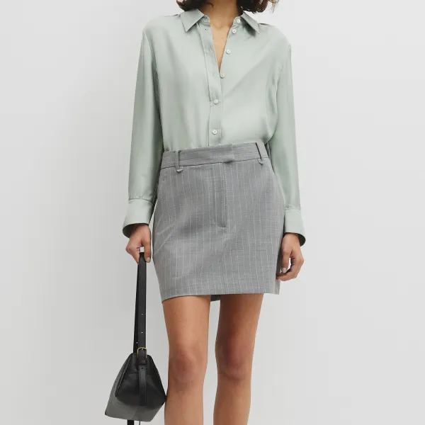Women's Modern Silk Shirt