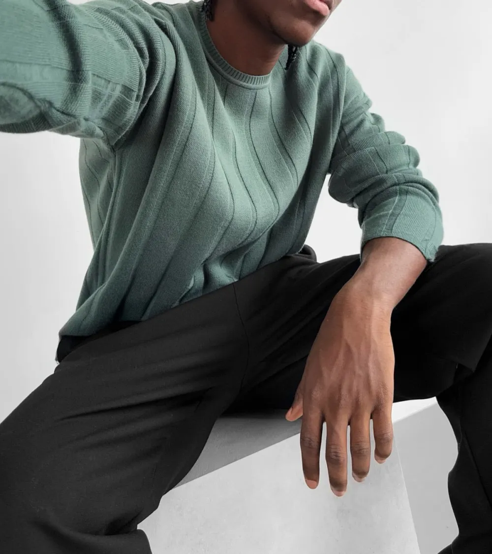Minimal Knit Sweater