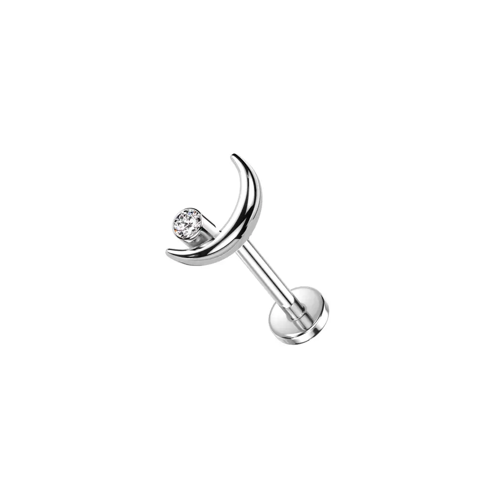 Dainty Titanium Threadless Stud