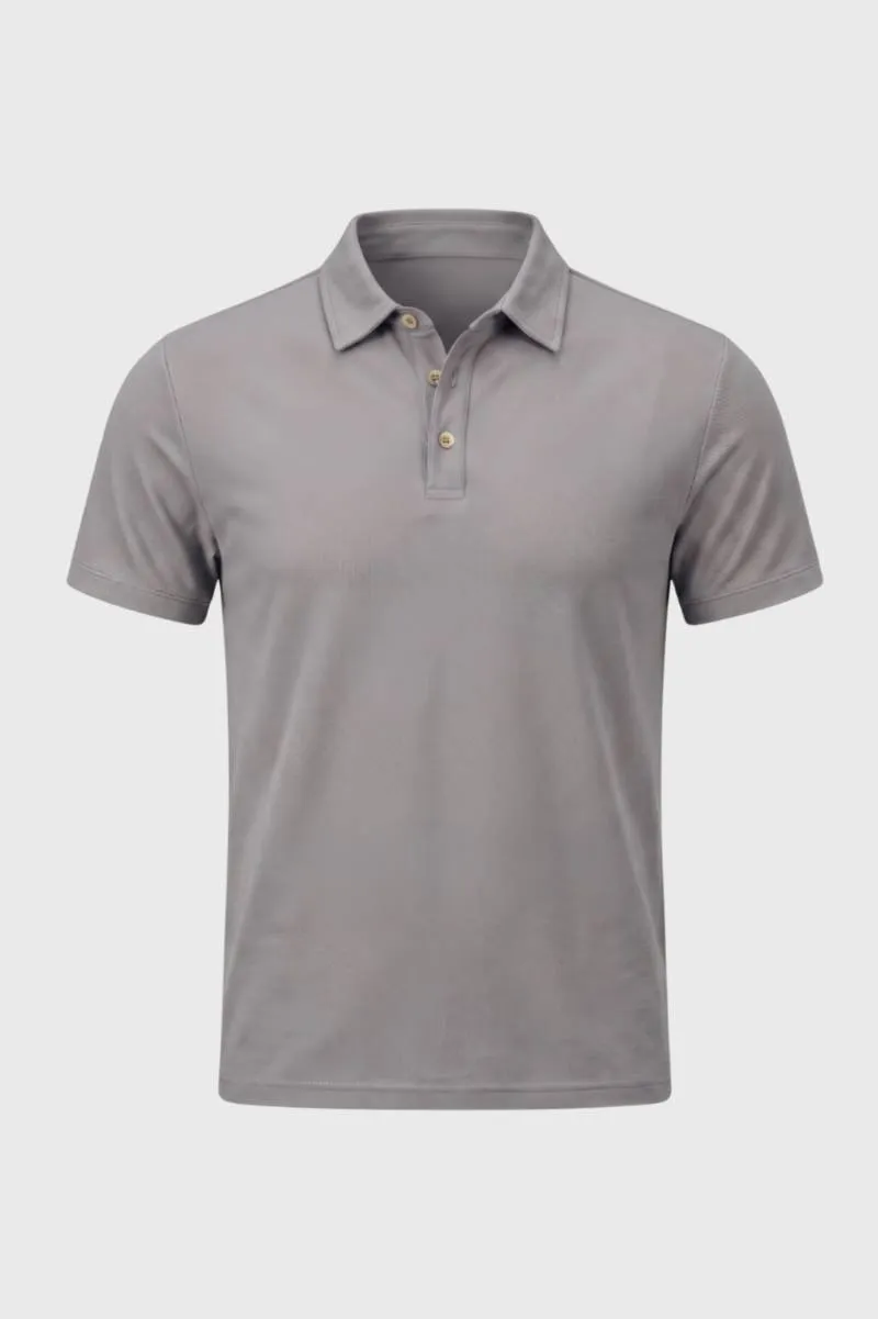 Structured Slim Fit Polo Shirt