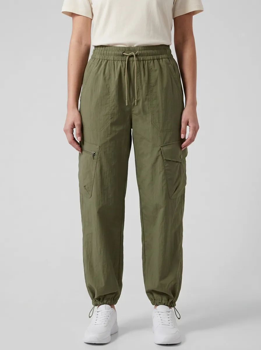 Drawstring Breathable Breathable Cargo Pants