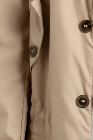 Cotton Double-Breasted Jacket