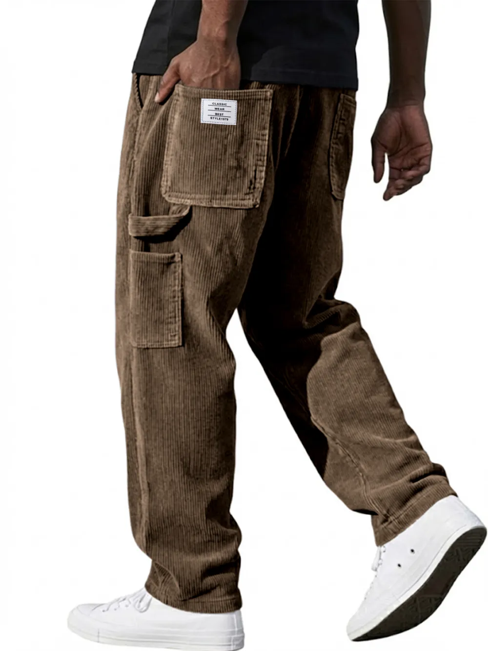 Clean Line Corduroy Utility Pants