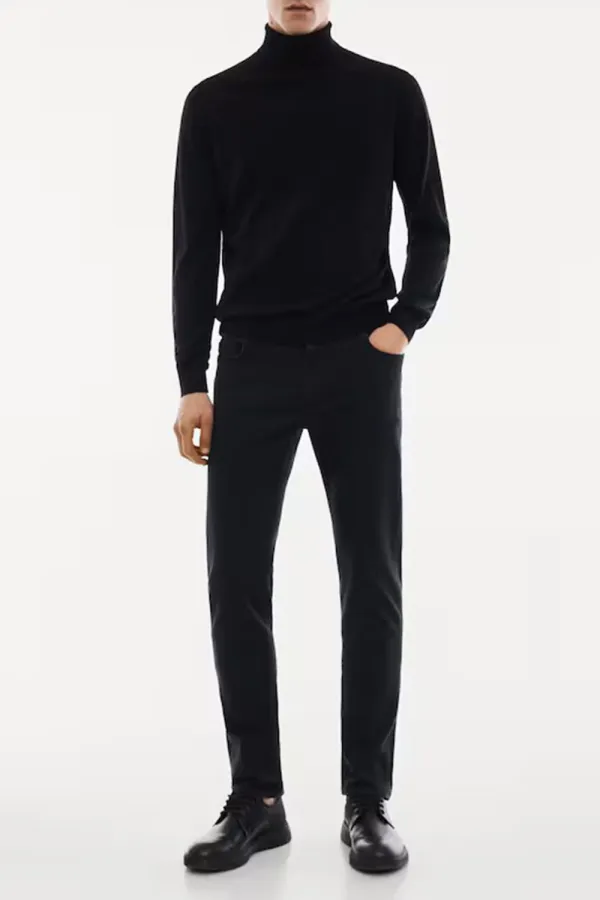 Casual Style Slim-Fit Jeans