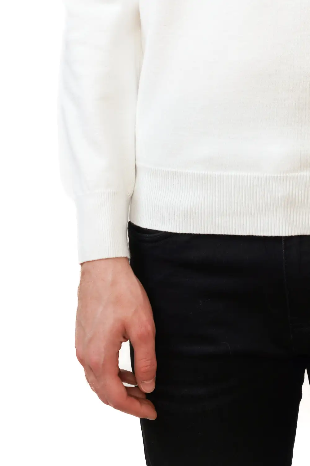 Classic Slim Fit Viscose Turtleneck Sweater