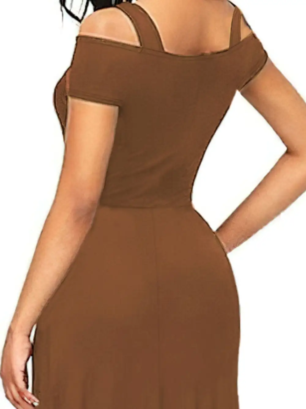Wearable Cut Slit Maxi Dress