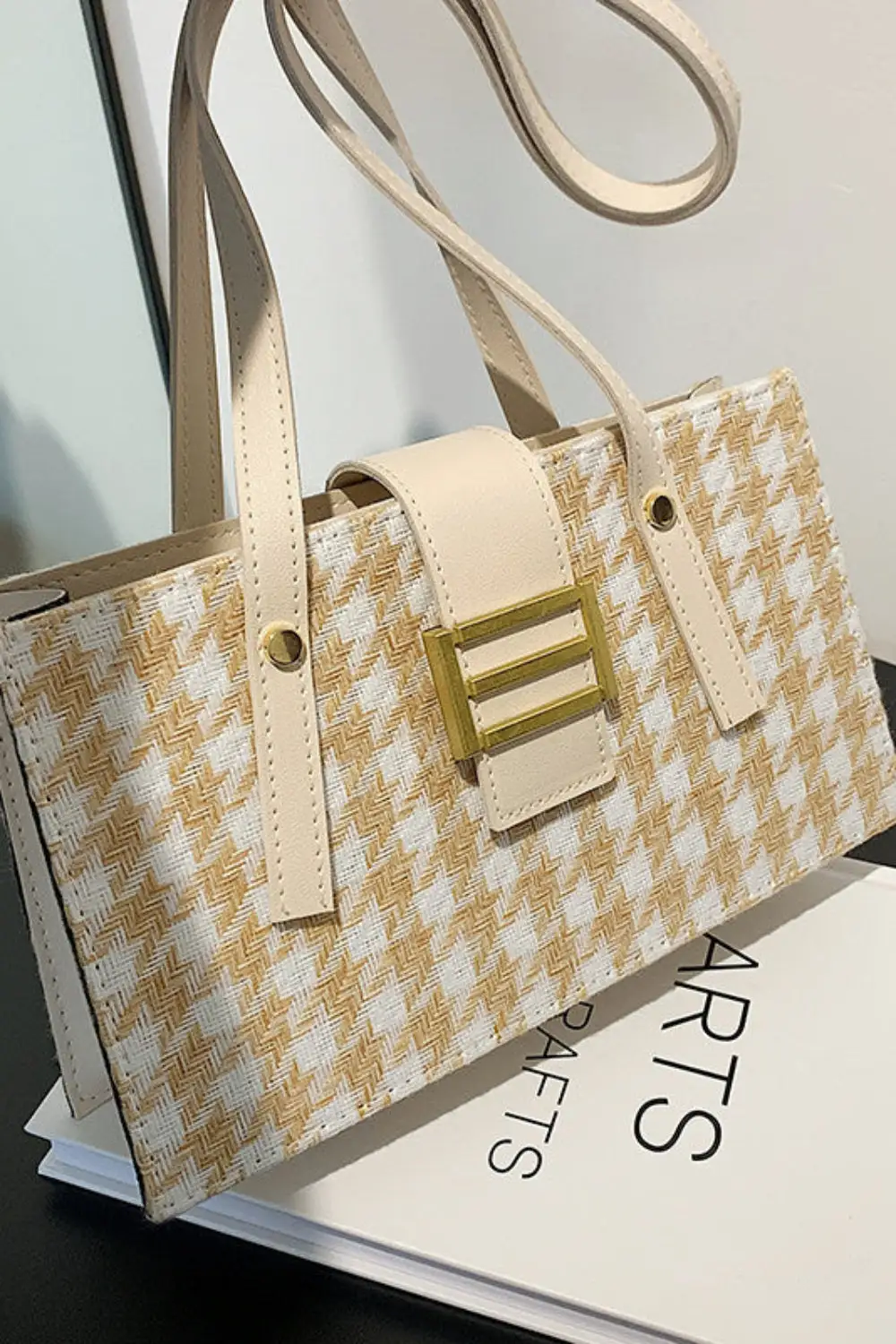 Women's Underarm Tote Bag PU Medium Horizontal Street Style 2025 Trend