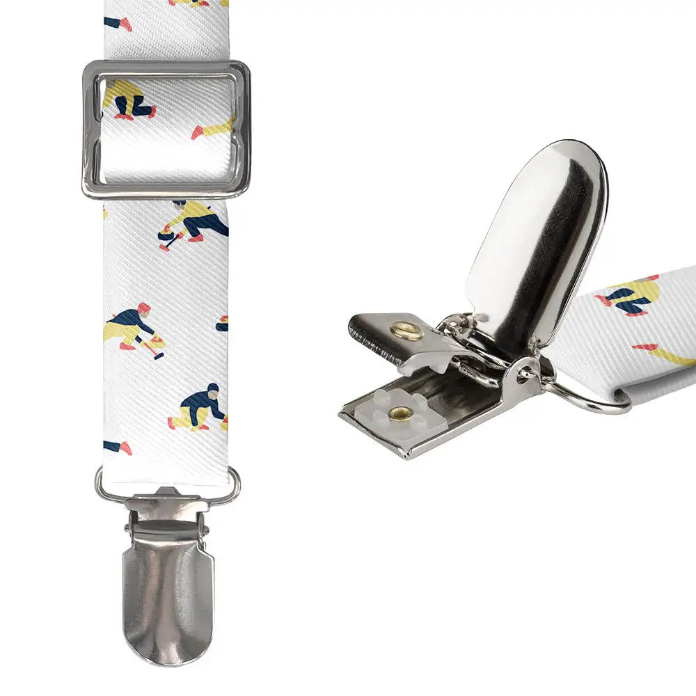 Curling Classic Theme Suspenders