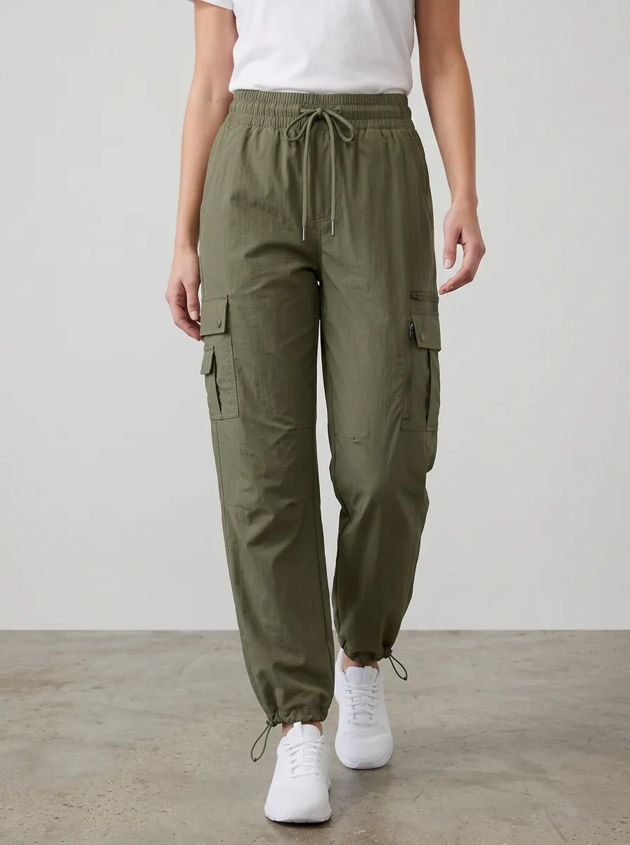Drawstring Multi-Pocket Pocket Breathable Breathable Cargo Pants