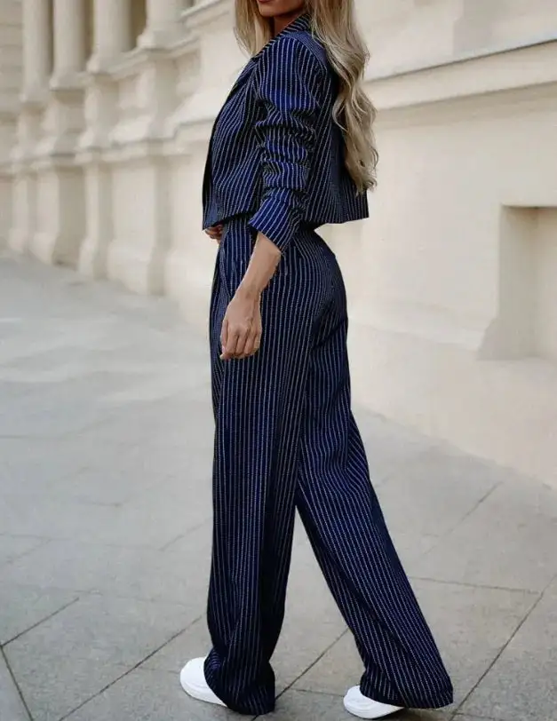 Blazer and Trouser Suit Set