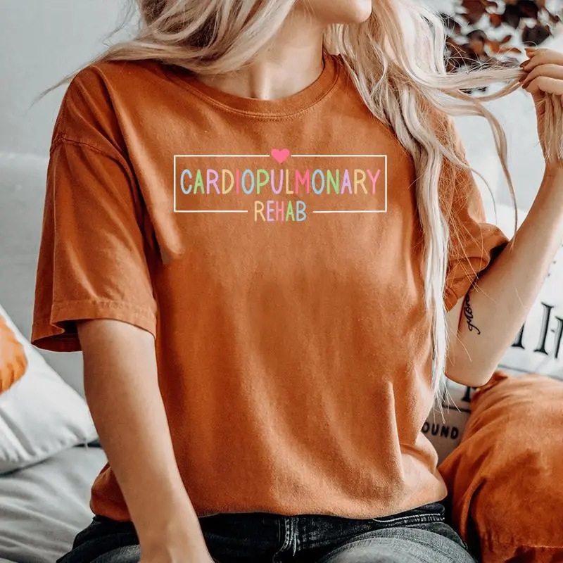 Cardiopulmonary Rehabilitation Nurse Cardiopulmonary Rehab Women's Oversized Comfort T-Shirt