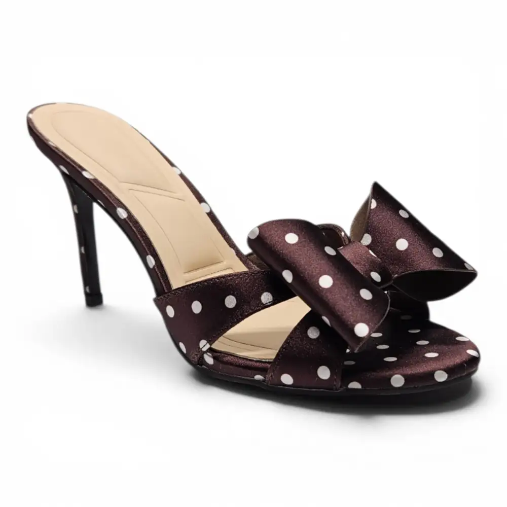The Darling Bow Polka Dots Heel
