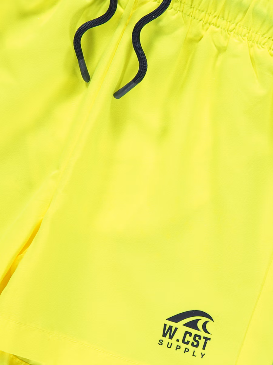 Yellow W.Cst Supply Swim Shorts detail 1