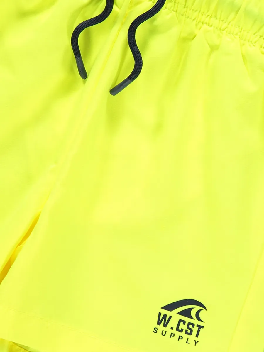 Yellow W.Cst Supply Swim Shorts