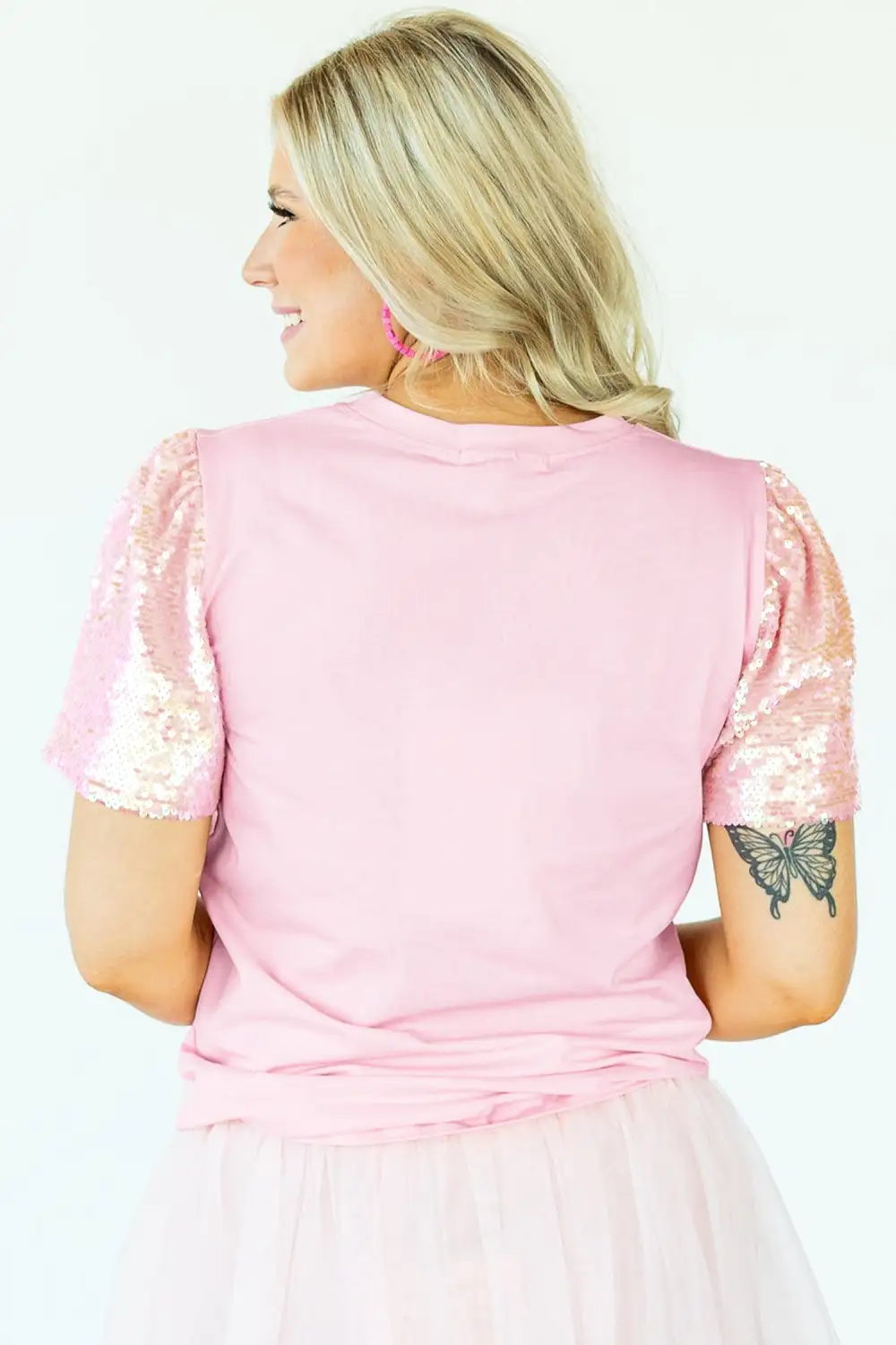 Three Sweet Hearts Printed Tee